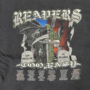 Foxtrot Company Infantry Regiment Reapers‎ Army Military Shirt Mens S